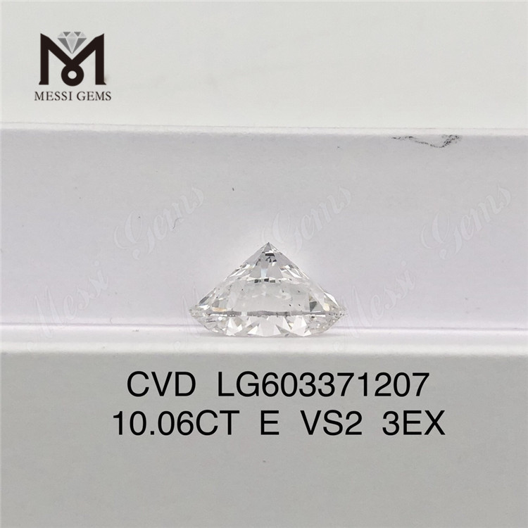10.06CT E VS2 3EX Nuevos diamantes creados en laboratorio 丨Messigems CVD LG603371207