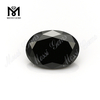 7*9 forma ovalada piedra preciosa suelta de alta calidad circonita cúbica negra
