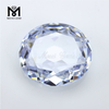 Precio de fábrica Tamaño grande CZ Blanco 32 x 36 mm Piedra de zirconia cúbica ovalada