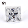 proveedor de piedras preciosas al por mayor Pricess Cut 12 * 12 mm blanco moissanite suelto