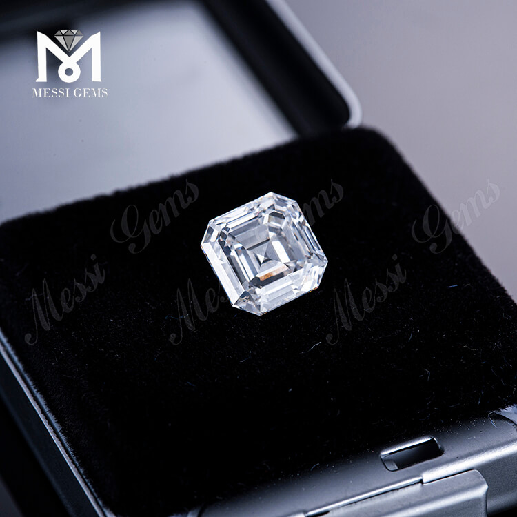 3.76ct G VS Lab Grown diamond VG SQUARE EMERALD corte Diamantes creados en laboratorio