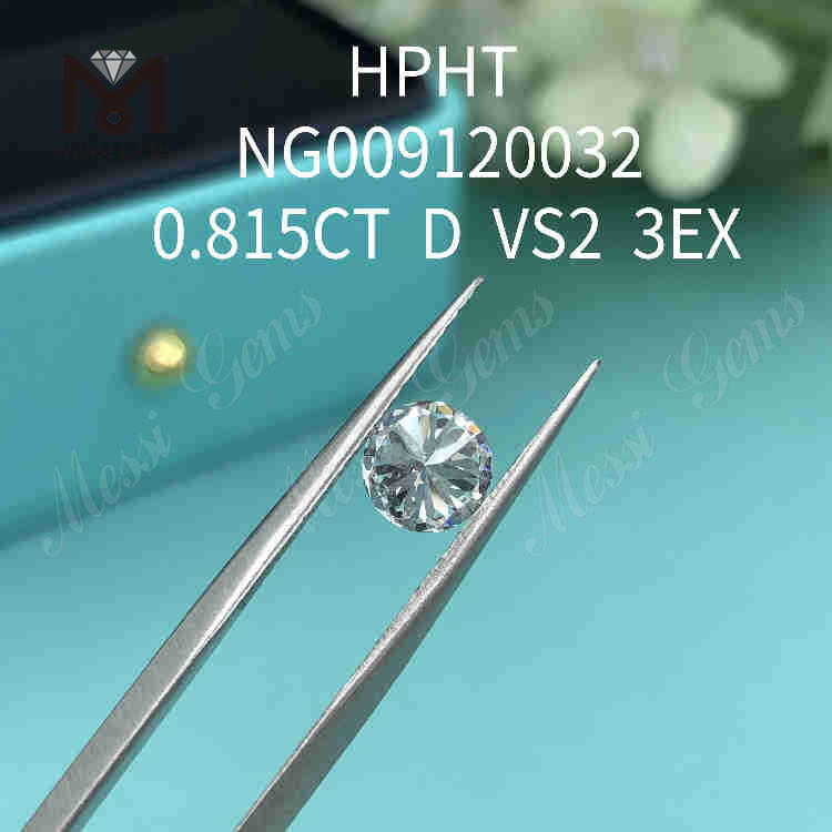 0.815 quilates D/VS2 diamantes redondos hechos en laboratorio precio 3EX