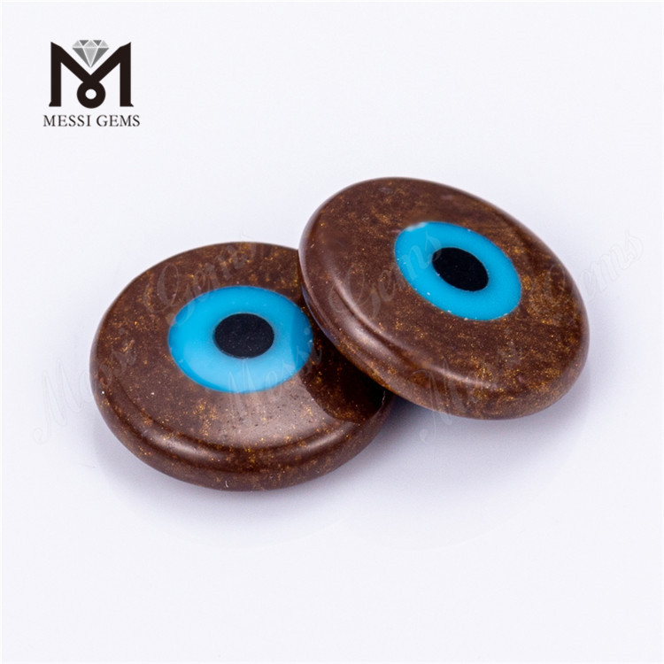 Concha de ojo de forma redonda de 4 mm-30 mm nácar
