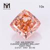 COJÍN DE 2,01 CT MODIFICADO BRILLIANT FANCY PINK VVS1 EX VG CVD lab diamond AGL22080781