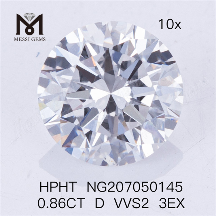 HPHT 0.86CT D VVS2 3EX diamantes de laboratorio baratos
