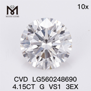 4.15CT G VS1 3EX CVD diamante de laboratorio IGI