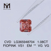 1.08CT FIOPINK VS1 EM diamante de laboratorio al por mayor CVD LG365948704