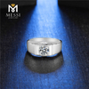 Precio al por mayor 925 anillo de plata esterlina moissanite joyería de plata anillos de hombre para hombres
