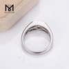 Anillos de compromiso de talla esmeralda con diamantes cultivados en laboratorio IGI de color E de 1 ct