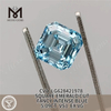 5.09CT CORTE ESMERALDA CUADRADA AZUL INTENSO FANCY VS1 EX VG CVD diamante creado en laboratorio LG628421978 丨Messigems 