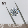 2.18CT D VVS2 3EX Deslumbrante Vvs Cvd Precio de diamante cultivado en laboratorio LG597359290 