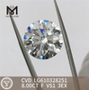 8.00CT F VS1 3EX cvd diamante china CVD Certificado IGI Sparkle 丨Messigems LG610328251