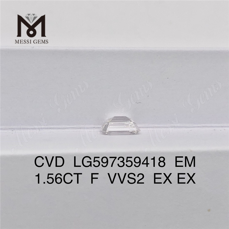1.56CT F VVS2 EM Diamantes con certificación IGI Elegance Shapes丨Messigems LG597359418