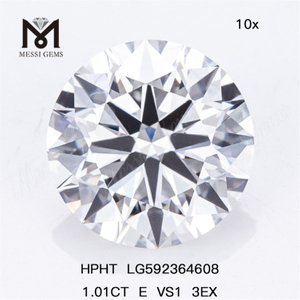 1.01CT E VS1 3EX Diamantes HPHT de 1 quilate LG592364608 