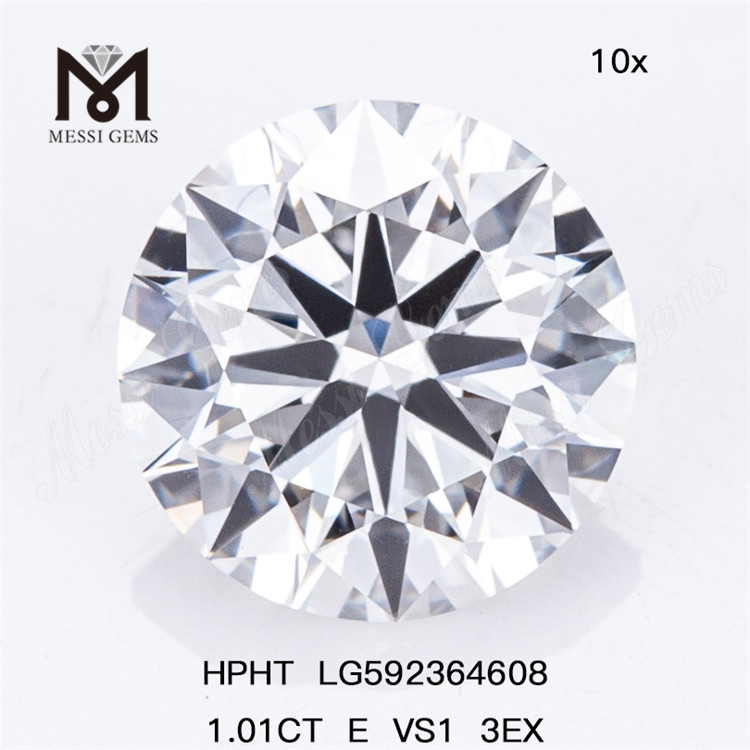 1.01CT E VS1 3EX Diamantes HPHT de 1 quilate LG592364608 