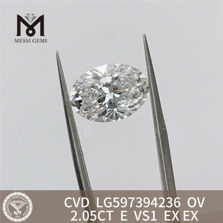 2.05CT E VS1 LG597394236 Diamante OV cvd de alta calidad a precios asequibles
