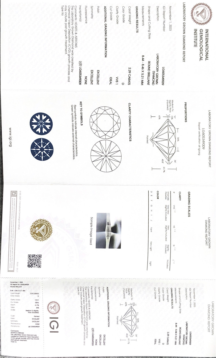 certificación de piedras preciosas igi