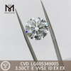 3.50CT E VVS1 Diamantes con certificación Igi 3ct CVD Brilliance al por mayor LG605349005 丨Messigems