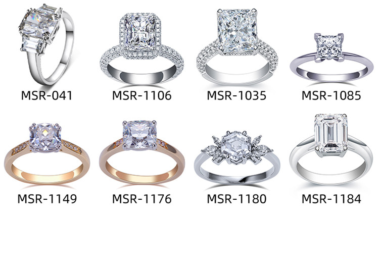 Impresionantes 7 anillos de diamantes cultivados en laboratorio para compromisos inolvidables