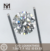 7.08CT F VS2 ID diamantes grandes creados en laboratorio CVD LG640479450 丨Messigems 