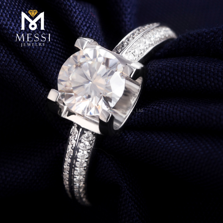 Anillos de moissanite para niñas