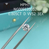 0.805CT blanco VVS2 3EX diamante suelto redondo hecho en laboratorio 