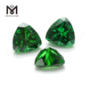 Precio al por mayor Trillion Cut 10x10mm Verde Cubic Zirconia Loose CZ Stone