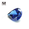 Forma de pera de alta calidad 10x12mm Topacio azul CZ Precio de piedra de zirconia cúbica