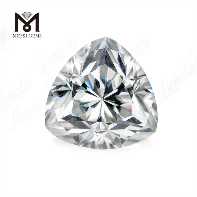 10x10mm VVS DEF Color suelto Trillion Cut Moissanite suelto