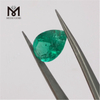 Piedra esmeralda talla PERA de 3,27 ct Piedra esmeralda de 11x11 mm