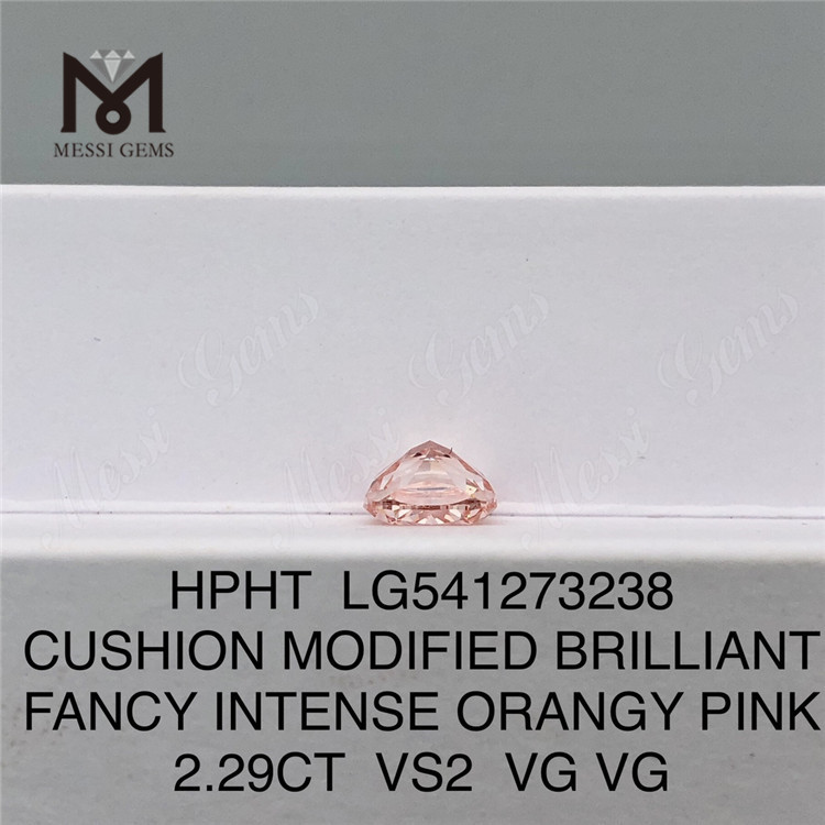COJÍN de 2,29 quilates Corte ROSA VS2 VG VG diamante de laboratorio HPHT LG541273238