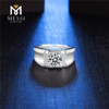 Anillos de hombre de joyería de plata 925 de alta calidad anillo de moissanita para hombre