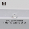 Diamante igi de 11 quilates Diamante de laboratorio CVD cultivado hasta alcanzar una perfección impecable 丨Messigems LG605348998