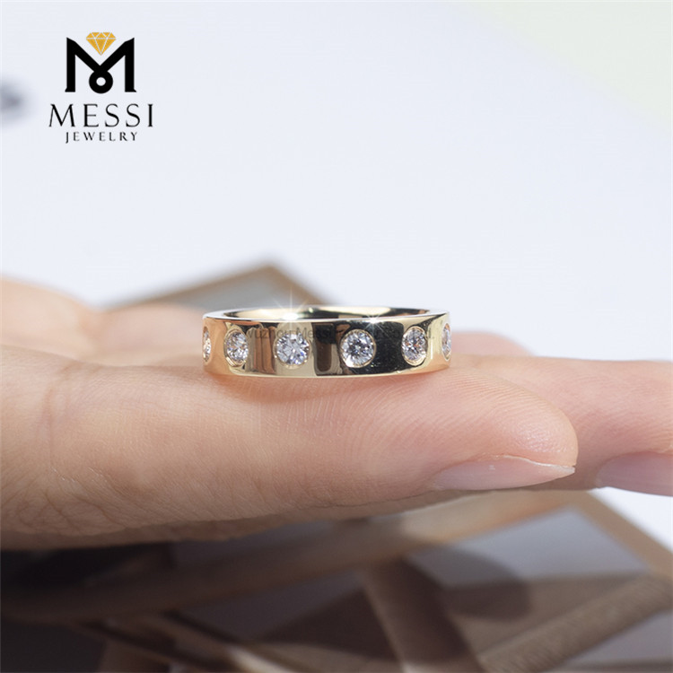 anillos de diamantes hechos por el hombre para la venta