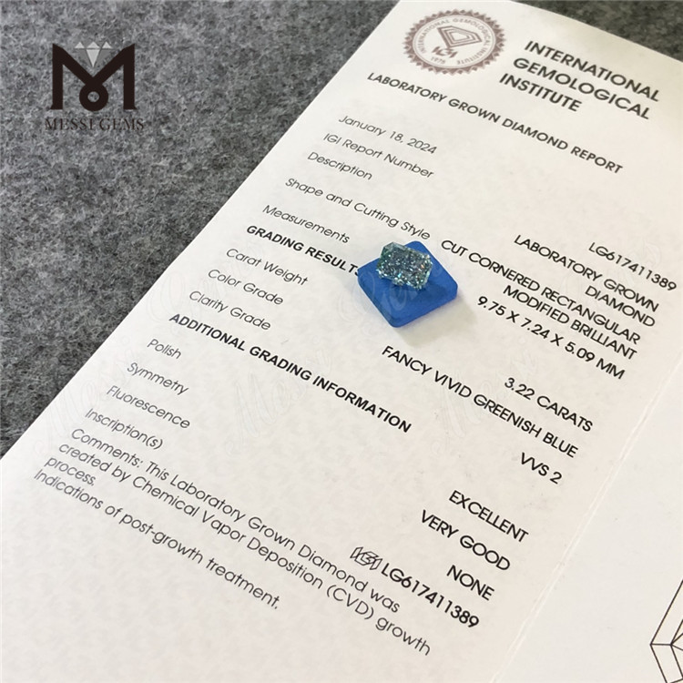 Diamante de laboratorio LG617411389 丨Messigems