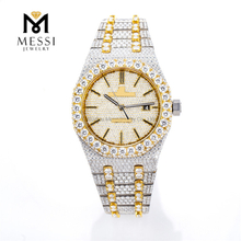 Relojes de moissanita de lujo para hombre Relojes duraderos y elegantes