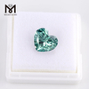  Moisanita suelta cortada en corazón verde azulado de 8,5*8,5mm a la venta