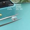Diamantes de laboratorio OVALADOS de grado de claridad D VS2 de 1,07 quilates HPHT