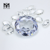 Precio de fábrica Tamaño grande CZ Blanco 32 x 36 mm Piedra de zirconia cúbica ovalada