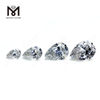 PS Corte 10 * 12 mm color blanco precio de fábrica Moissanite sintético