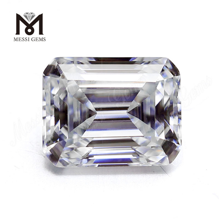 Precio al por mayor DEF 12 * 16 mm OCT Moissanite sintético cortado