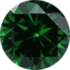 piedras de circonio cúbico verde