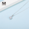 Colgante Messi Gems diseño clásico collar de plata 925 para mujer