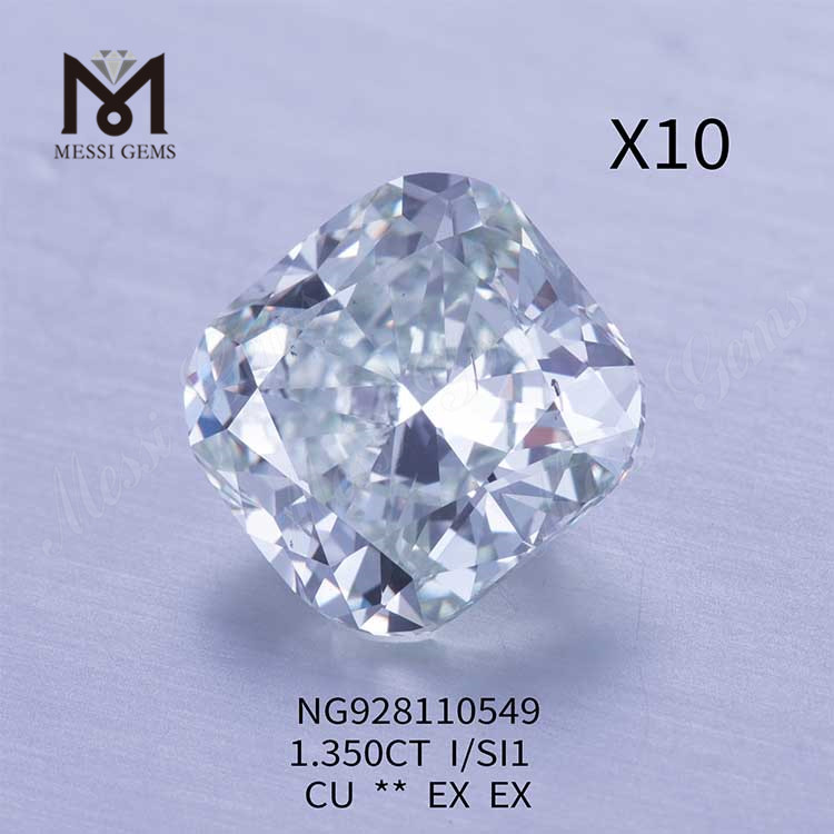 1.350ct I Color Diamantes cultivados en laboratorio sueltos al por mayor SI1 EX