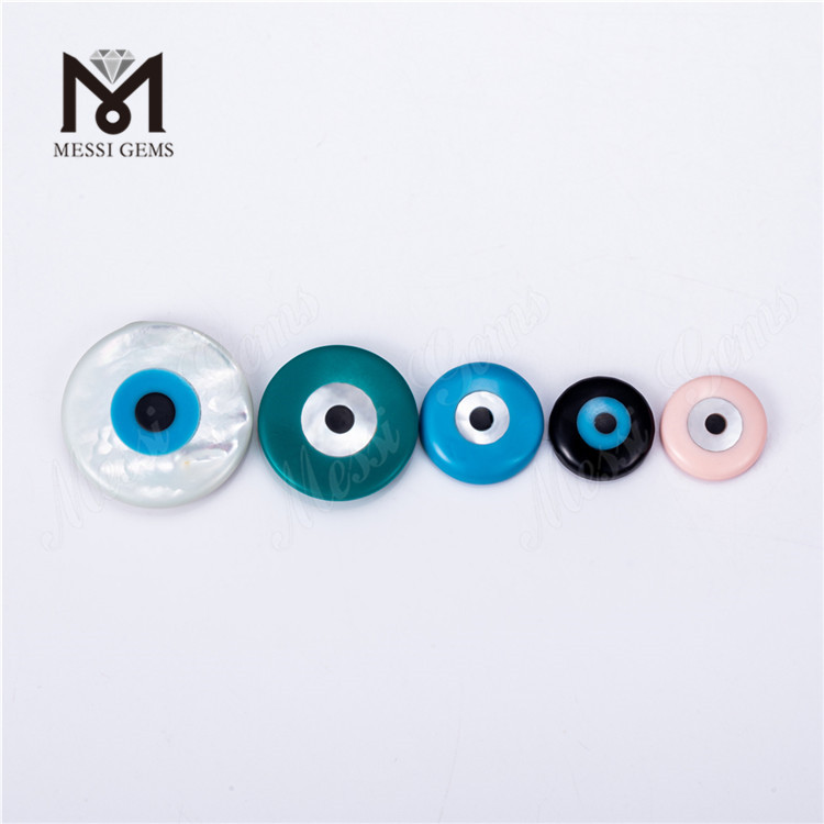 Concha de ojo de forma redonda de 4 mm-30 mm nácar