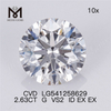 2.63CT G VS2 redondo vs diamante de laboratorio suelto 2ct diamante de laboratorio suelto IGI