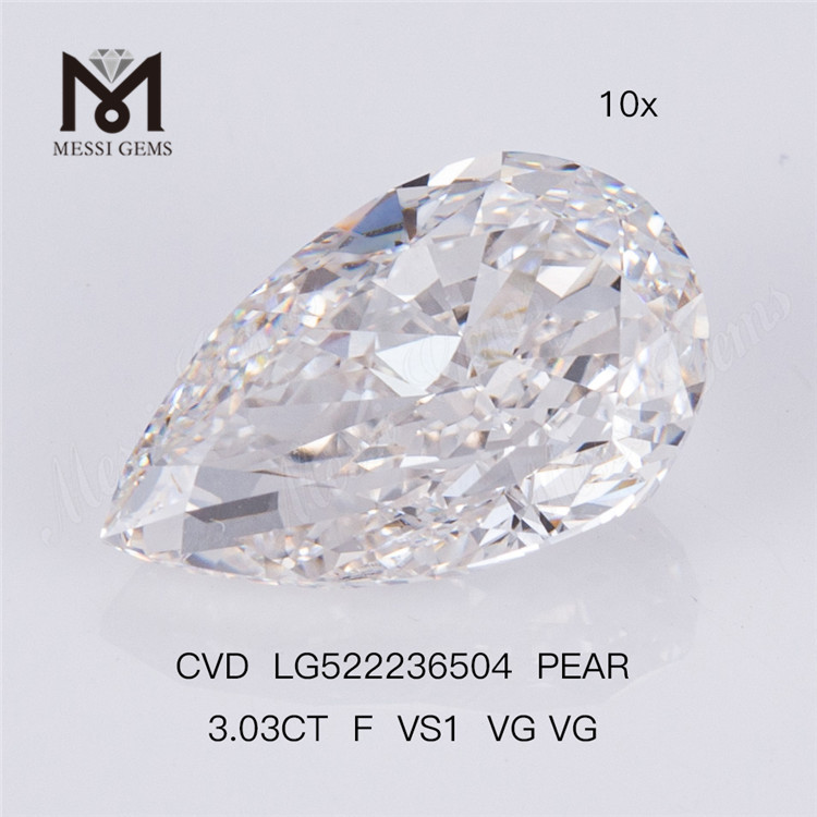 3.03CT F VS1 VG VG CVD Laboratorio Diamante PS 