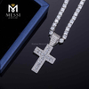 joyería personalizada para hombre helado collar jcross helado barato