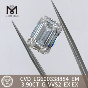 3.90CT G VVS2 EX Piedras cvd esmeralda LG600338884 