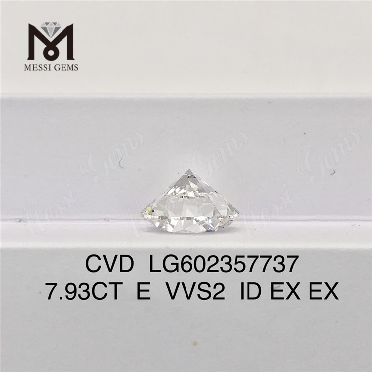 7.93CT E VVS2 ID EX EX cvd diamante en línea Brillo y belleza LG602357737